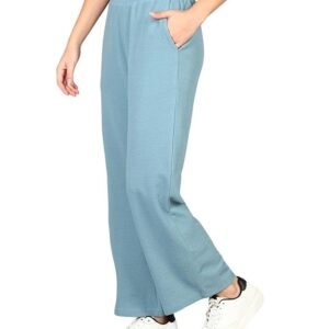 Alan Jones Clothing Women's Straight Fit Mid Rise Pants