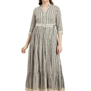 AOOF Women's plus size loose cotton linen long kaftan dress with pockets solid color dress robe