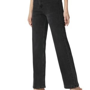 Fashionfibre Women's High-Rise Straight Fit Stretchable Jeans