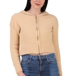 Infernium Hairy Woolen Yarn Sweatshirt.